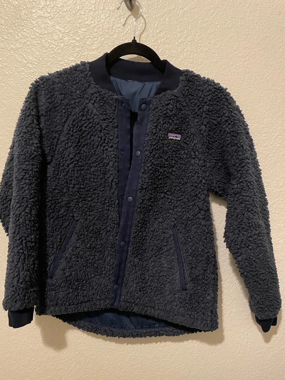 Patagonia Girls Blue Winter Jacket - Patagonia